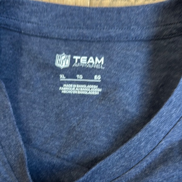 NWT NFL Patriots Navy Blue Short Sleeve Tee Size XL - Picture 3 of 11